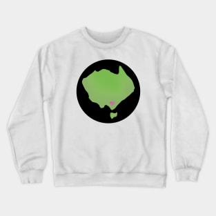 My Heart is in Australia Crewneck Sweatshirt